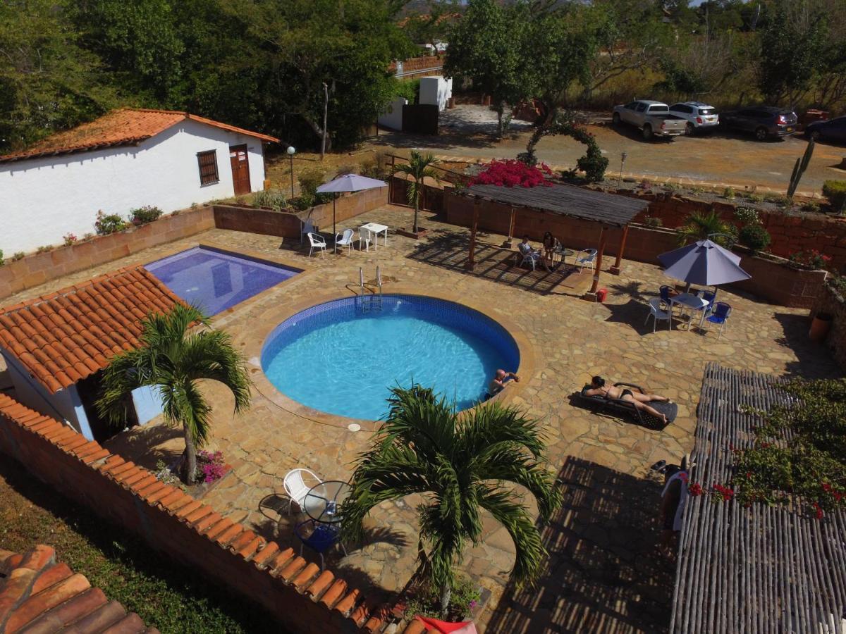 Hotel Santos De Piedra - Maranatha Barichara Bagian luar foto