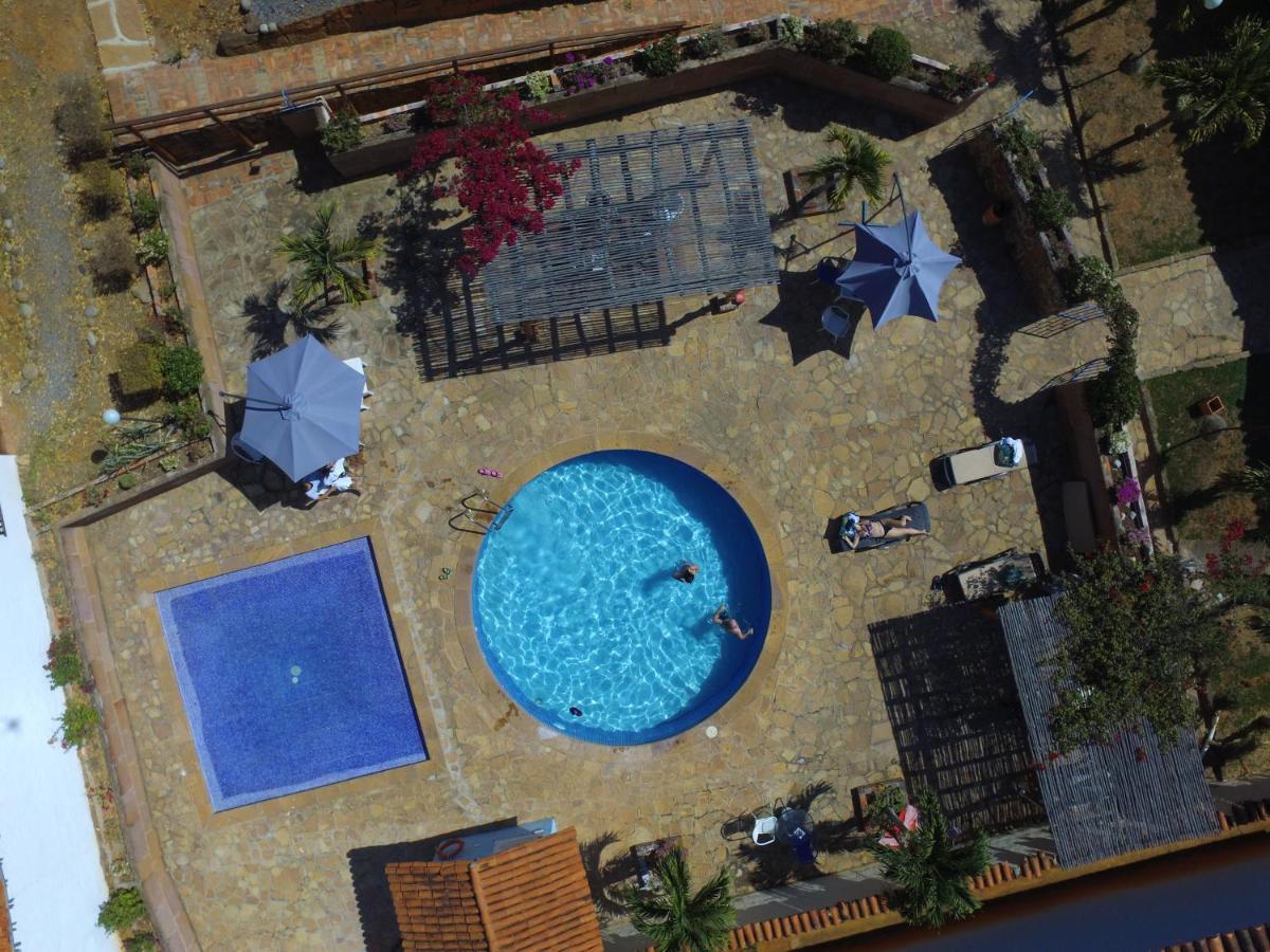 Hotel Santos De Piedra - Maranatha Barichara Bagian luar foto