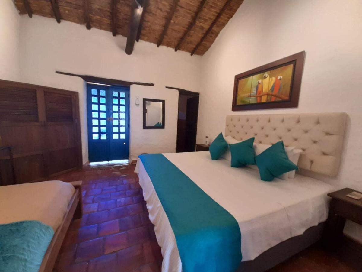 Hotel Santos De Piedra - Maranatha Barichara Bagian luar foto
