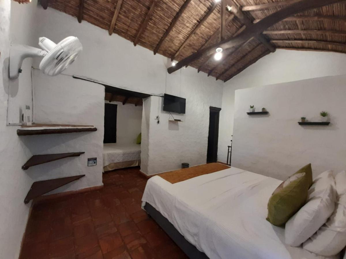 Hotel Santos De Piedra - Maranatha Barichara Bagian luar foto