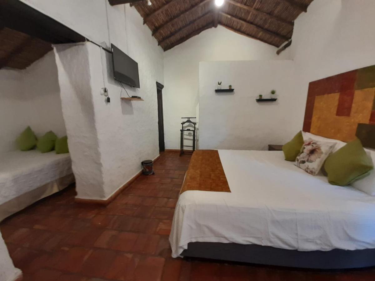 Hotel Santos De Piedra - Maranatha Barichara Bagian luar foto