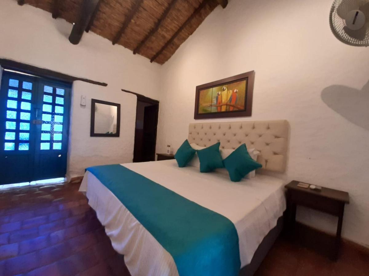 Hotel Santos De Piedra - Maranatha Barichara Bagian luar foto