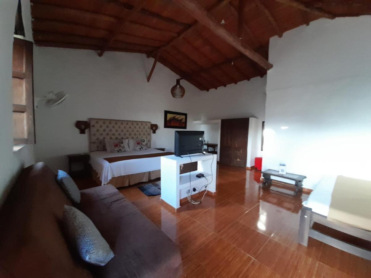 Hotel Santos De Piedra - Maranatha Barichara Bagian luar foto
