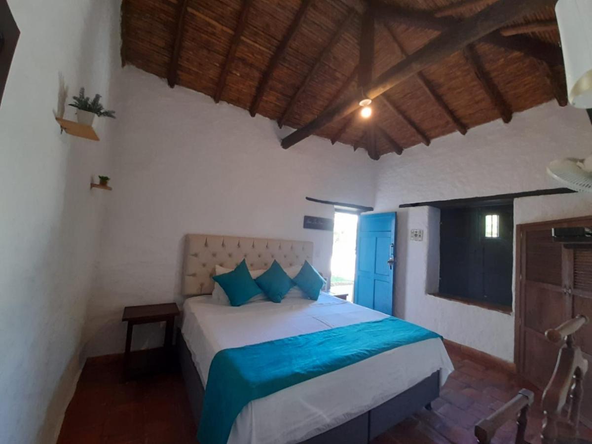 Hotel Santos De Piedra - Maranatha Barichara Bagian luar foto