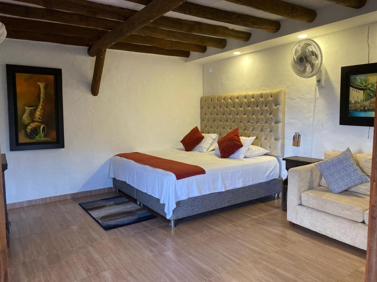 Hotel Santos De Piedra - Maranatha Barichara Bagian luar foto