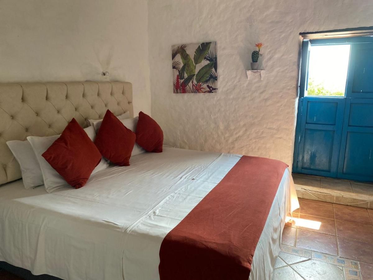 Hotel Santos De Piedra - Maranatha Barichara Bagian luar foto