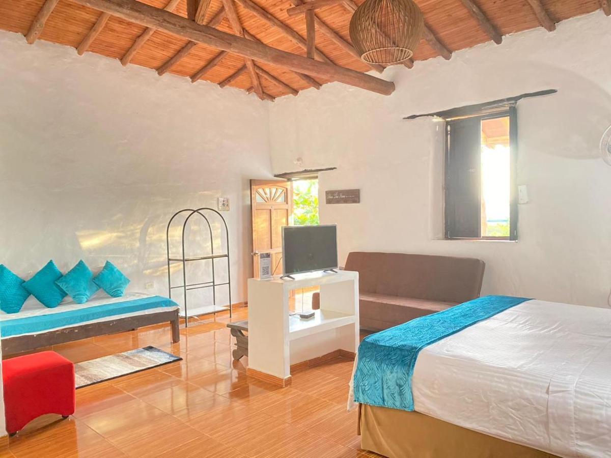 Hotel Santos De Piedra - Maranatha Barichara Bagian luar foto