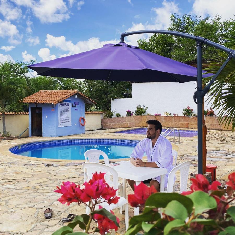 Hotel Santos De Piedra - Maranatha Barichara Bagian luar foto