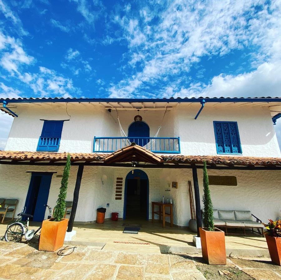 Hotel Santos De Piedra - Maranatha Barichara Bagian luar foto