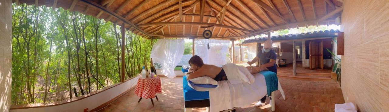 Hotel Santos De Piedra - Maranatha Barichara Bagian luar foto