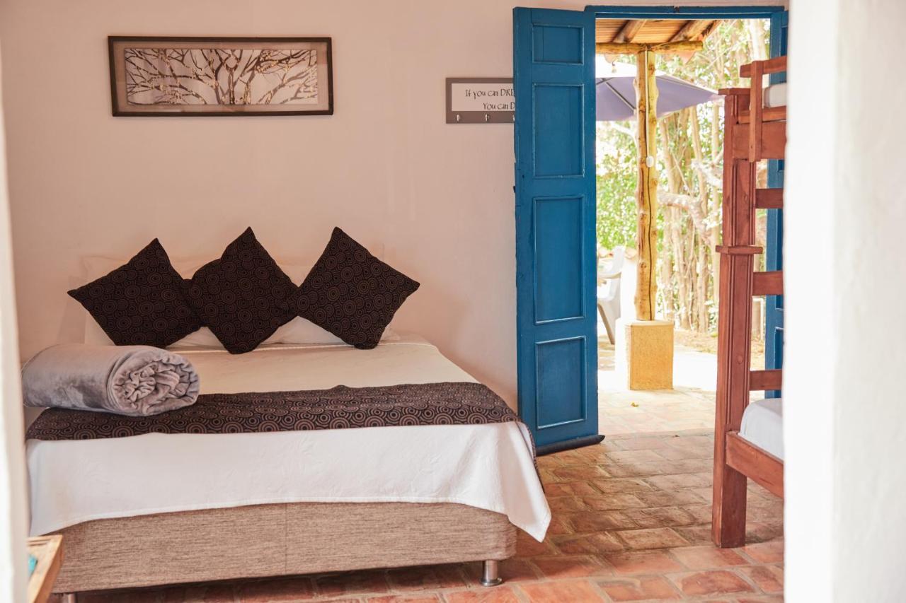 Hotel Santos De Piedra - Maranatha Barichara Bagian luar foto