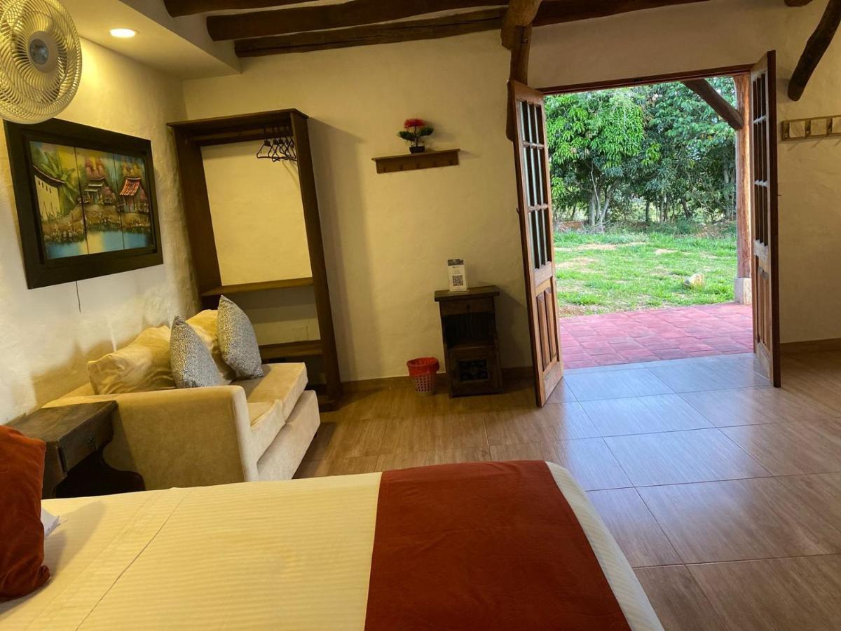 Hotel Santos De Piedra - Maranatha Barichara Bagian luar foto