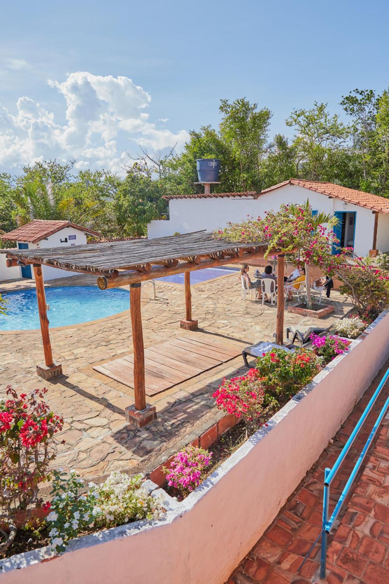 Hotel Santos De Piedra - Maranatha Barichara Bagian luar foto